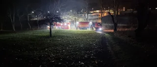Tidigare brand blossade upp igen vid Marieborg