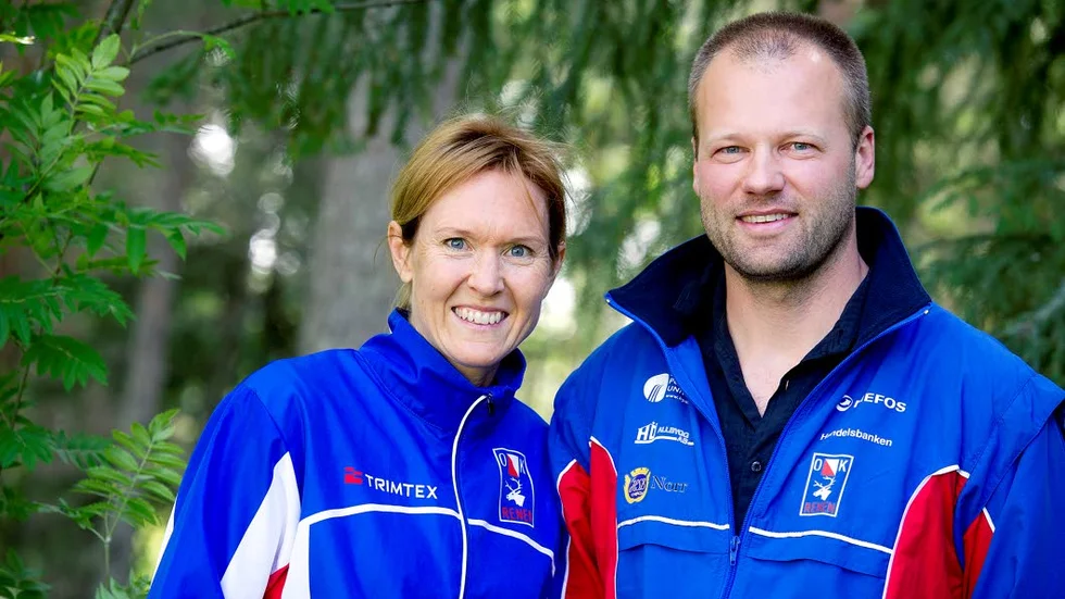 Dubbelsegrare. Lena och Claes Turesson tog var sin seger i Vårdubbeln.