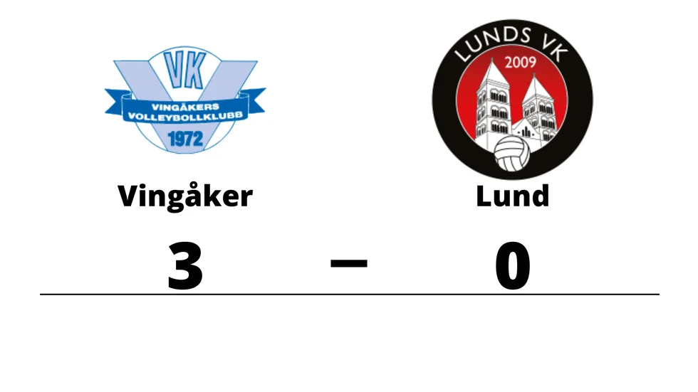 Vingåker vann mot Lunds VK