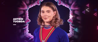 Astrid från Randijaur tävlar i samiska Mello