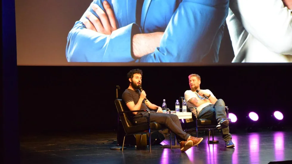 Soran Ismail och Magnus Betnér lockade till skratt, både var för sig och tillsammans.