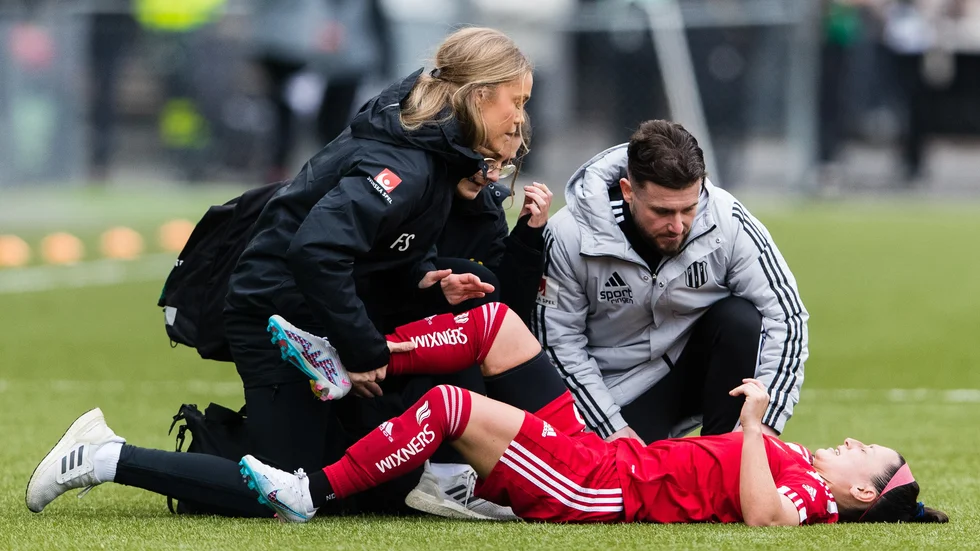 Katrina Guillou utgick skadad. 
