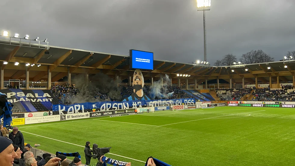 Siriusklacken bjöd på ett fint tifo.