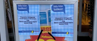 Livsmedelsbutiken om branden vägg i vägg: "Just eld och rök tar sig in överallt där det vill"