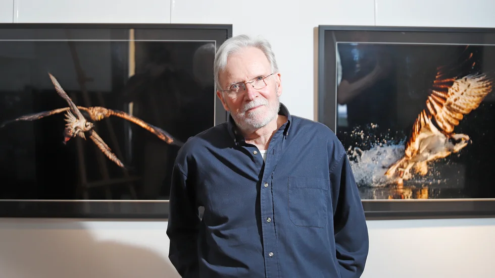 Lars-Erik Eklund har alltid varit fotointrresserad. Det dröjde dock till efter pension innan han satsade seriöst på sin hobby. Sedan dess har han fångat åtskillig rovfåglar på bild – med sällsynt framgång.