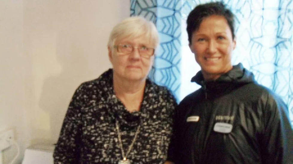 Inga Ylitalo och Eva Brolin.