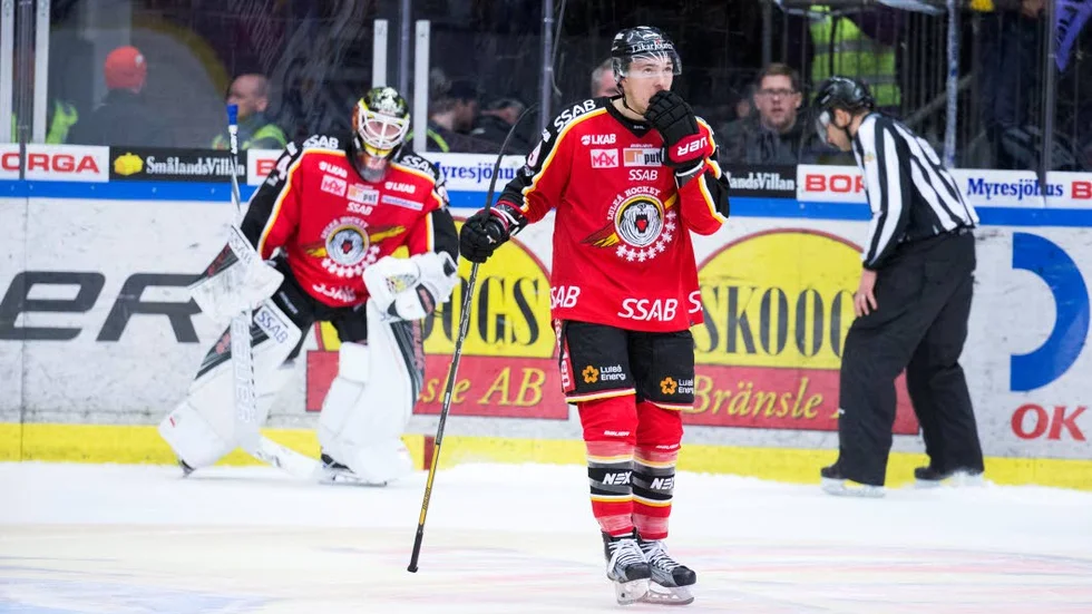 Missade. Johan Forsberg blev inte straffhjälte den här kvällen, utan fick deppa.