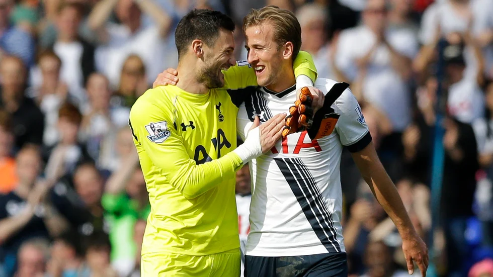 Hugo Lloris och Harry Kanes långa vänskap läggs åt sidan i lördagens VM-kvartsfinal mellan Frankrike och England. Arkivbild.