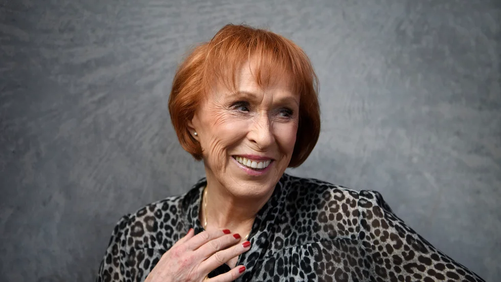 Eva Rydberg tar i sommar farväl av Fredriksdalsteatern med komedin "Två man om en änka". Arkivbild.