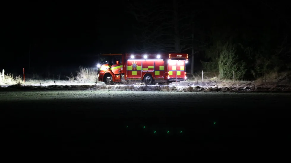 Räddningspersonal ryckte ut till Lejsta efter ett brandlarm.