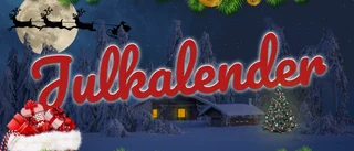 Premiärdags för vår julkalender här på sajten • Två frågor per dag • Vinn presentkort