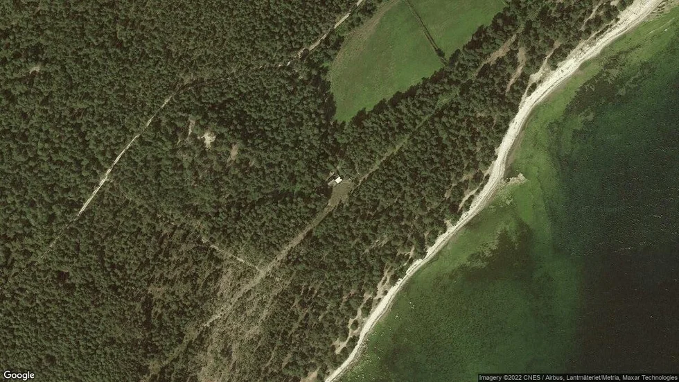 Området kring Fårö Ava 6066