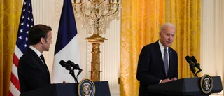 Biden och Macron skärper tonen mot Kina