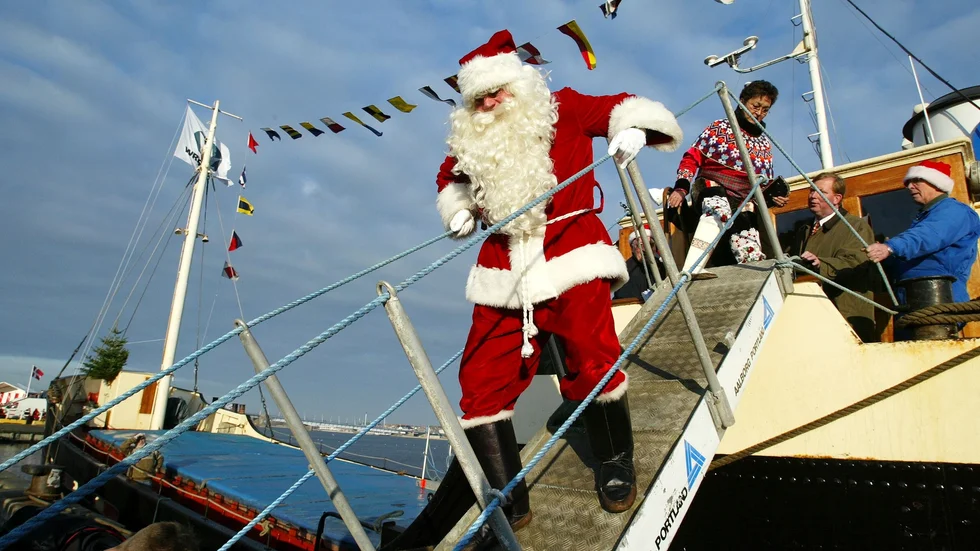 Vad går jultomten i land med?