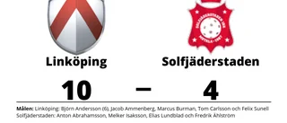 Storförlust när Solfjäderstaden föll mot Linköping i Linköpings Sporthall