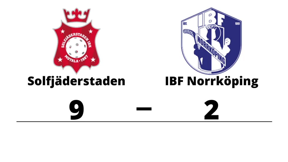 Solfjäderstaden IBF vann mot IBF Norrköping