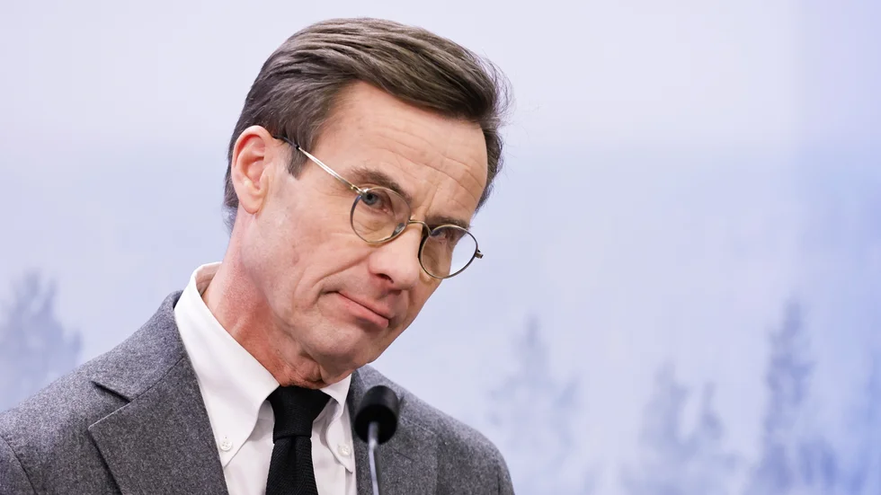Statsminister Ulf Kristersson (M). Arkivbild.