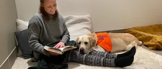 Hunden Zingo motiverar ungdomar i skolarbetet