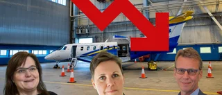 Katastrofsiffror för ambulansflyget – men svårt att få svar på frågor • Kommunikationschefen: "Jag har ingen aning" • Oro i regionen