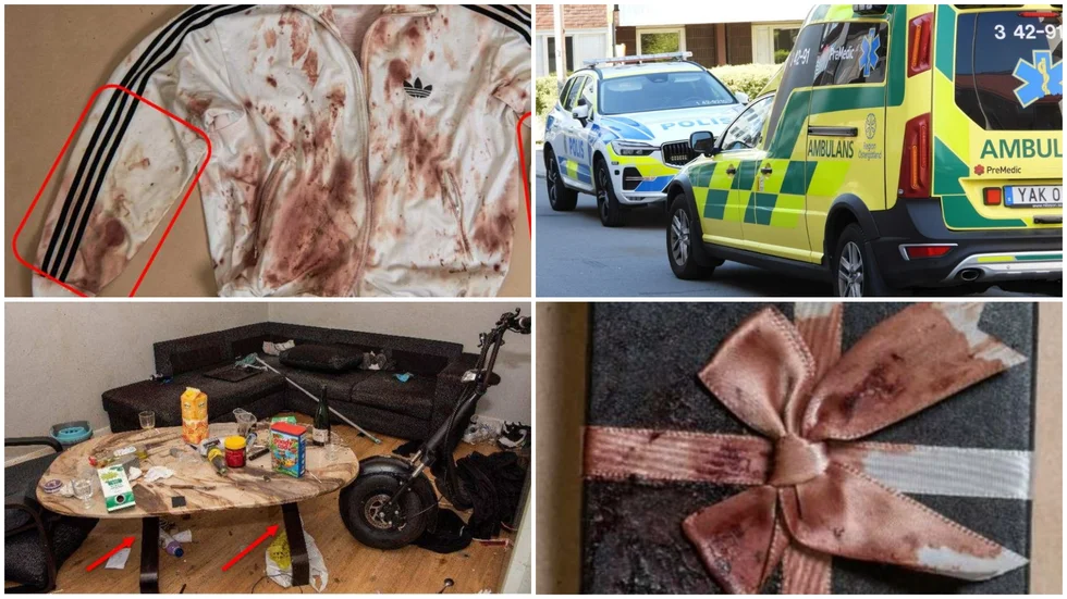 Polisen möttes av en blodig brottsplats i centrala Norrköping i augusti förra året.
