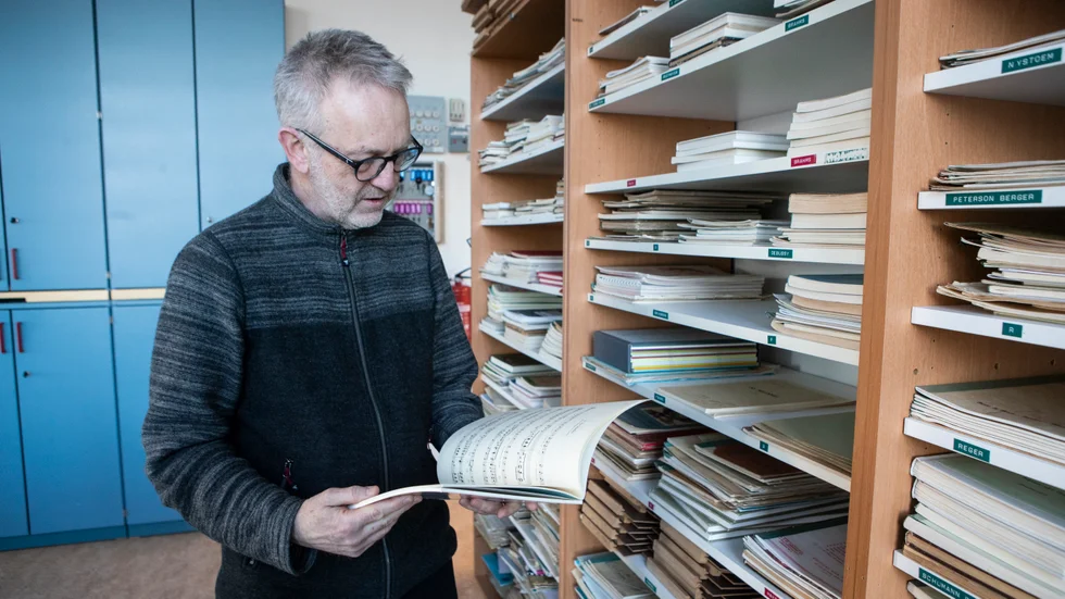 Anders Düring har arbetet som sångpedagog på Vadstena Sång- och Pianoakademi i 35 år.