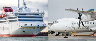 Flygets känga mot DG i nya kampanjen • ”Att ta färjan flyger inte längre” • Nu svarar DG