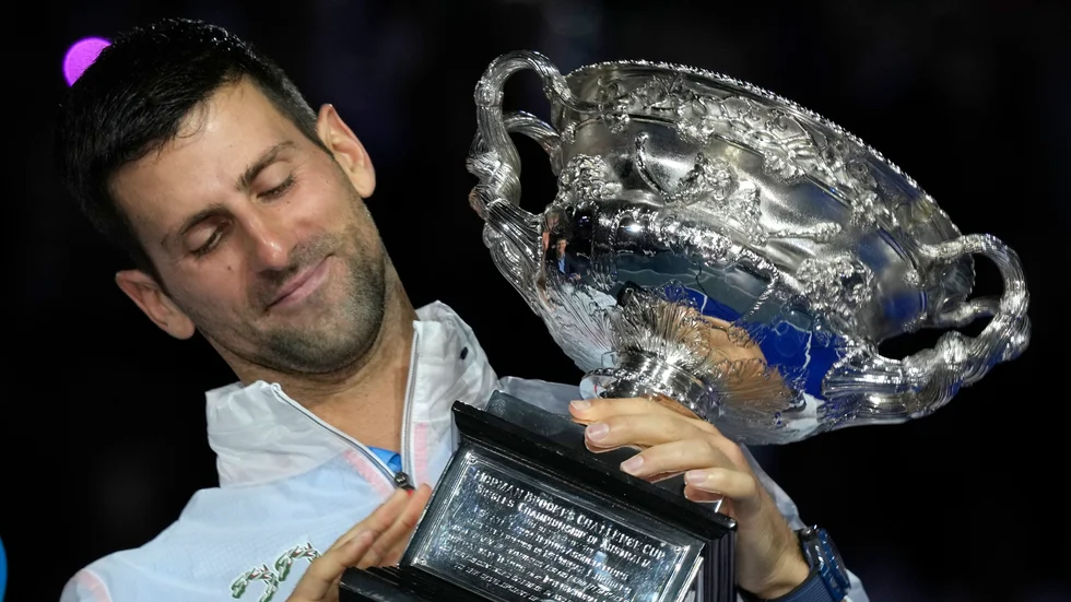 Novak Djokovic vann Australian Open för tionde gången.