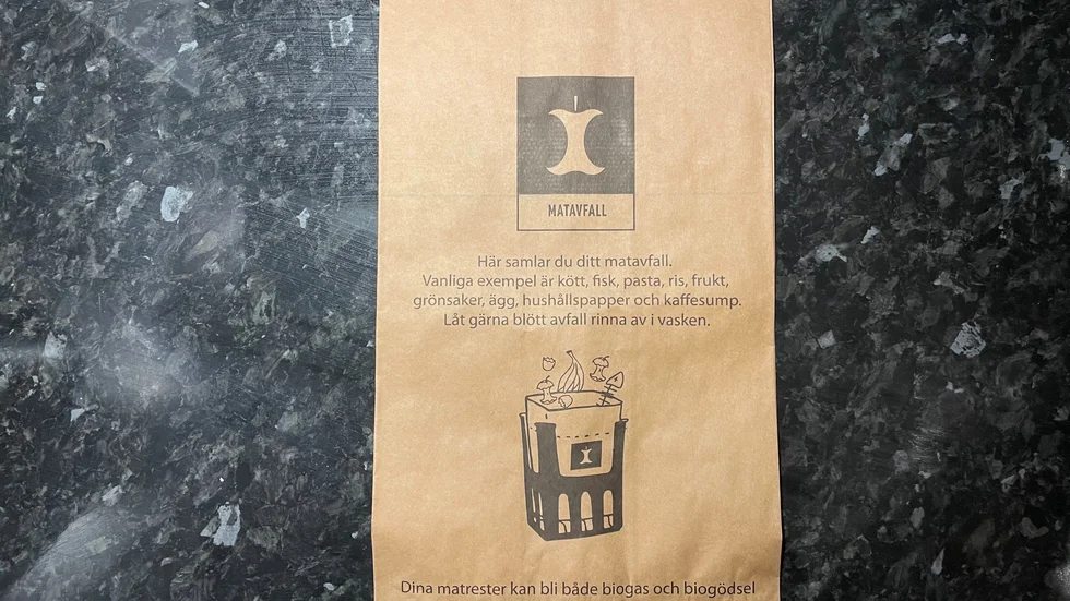 Papperspåse med fördelar.