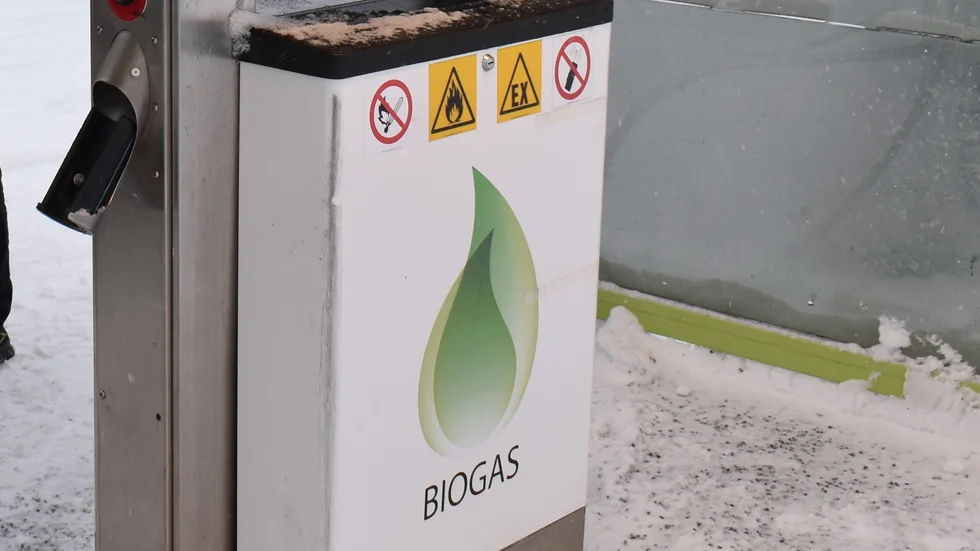 Allmänheten kan tanka biogas på två ställen i Skellefteå.