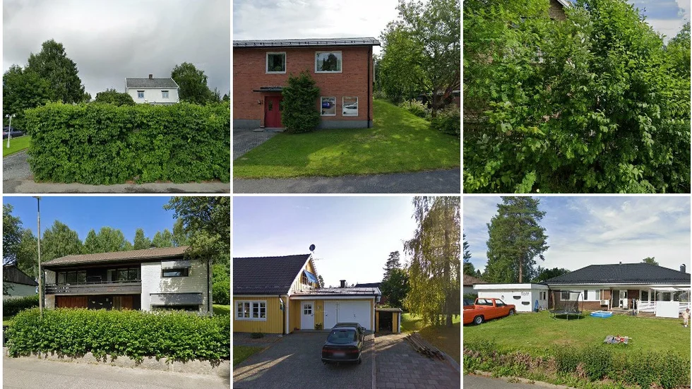 Blomstervägen 21, Axvägen 18, Brunnsgatan 2, Kantgatan 7, Sparkstigen 4 och Hagelstigen 5