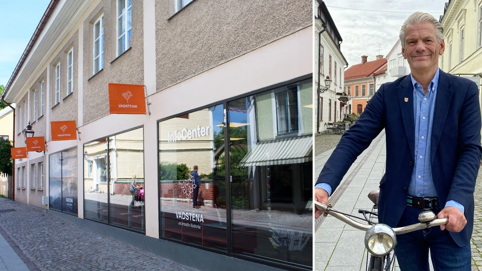 KS-ordförande Peter Karlsson (M) tror att gemensam turistinformation ska gynna både Vadstena och Ödeshög.