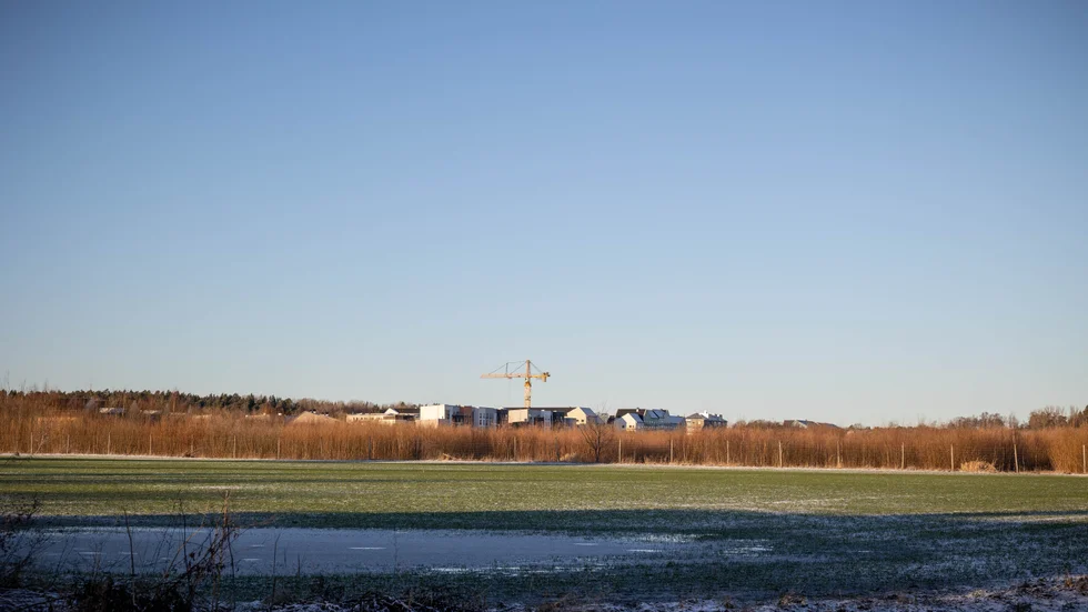 Den politiska majoriteten planerar för 800 bostäder samt skola och förskolor på fälten norr om Sunnersta. Alliansen vill ha färre nya bostäder och större andel småhus i hela södra staden.