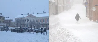 Stora mängder snö väntas falla över Vimmerby och Hultsfred • SMHI: "Kan bli upp mot 30 centimeter"