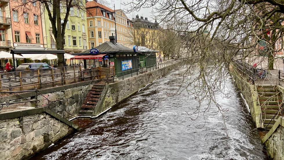Ett par från Piteå körde i somras omkring i Fyrisån med en stulen båt som tillhörde Uppsala kommun. (Arkivbild)