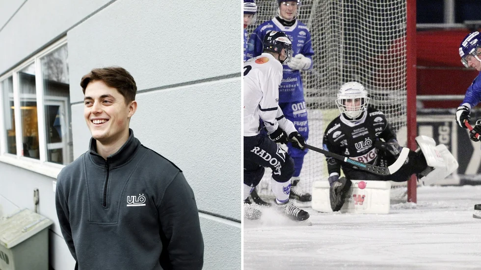 Vincent Trygg håller modet uppe trots att han inte har fått jättemycket speltid under säsongen. 