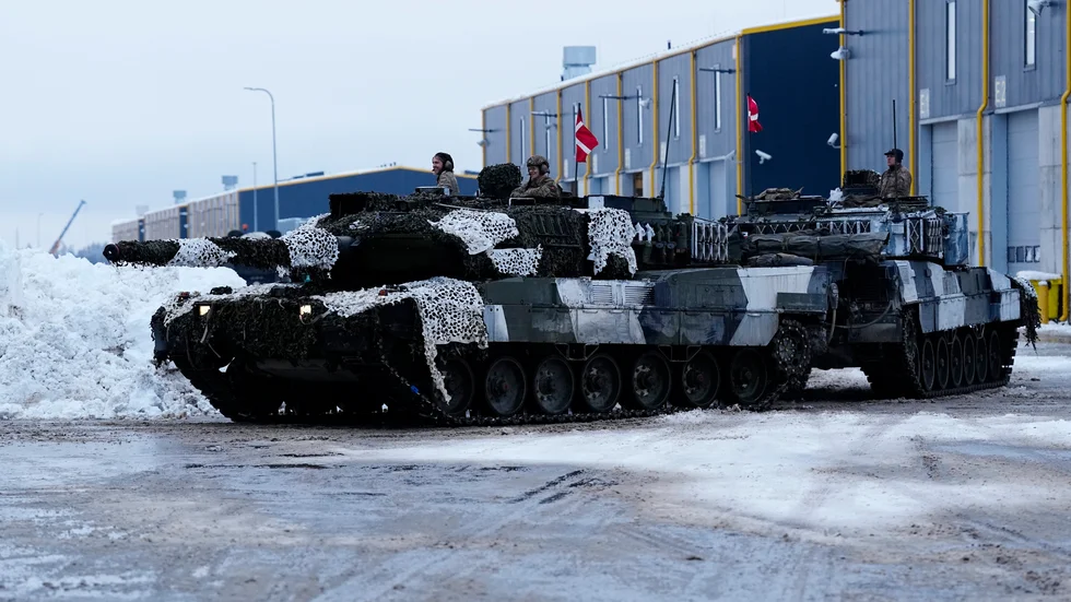 Leopard 2 finns hos ett antal europeiska länders försvarsmakter. Arkivbild.
