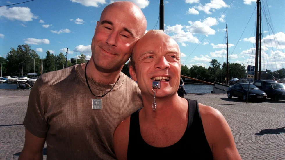 Mark Levengood och Jonas Gardell, här på en bild från 1998, har separerat efter 37 år tillsammans.
