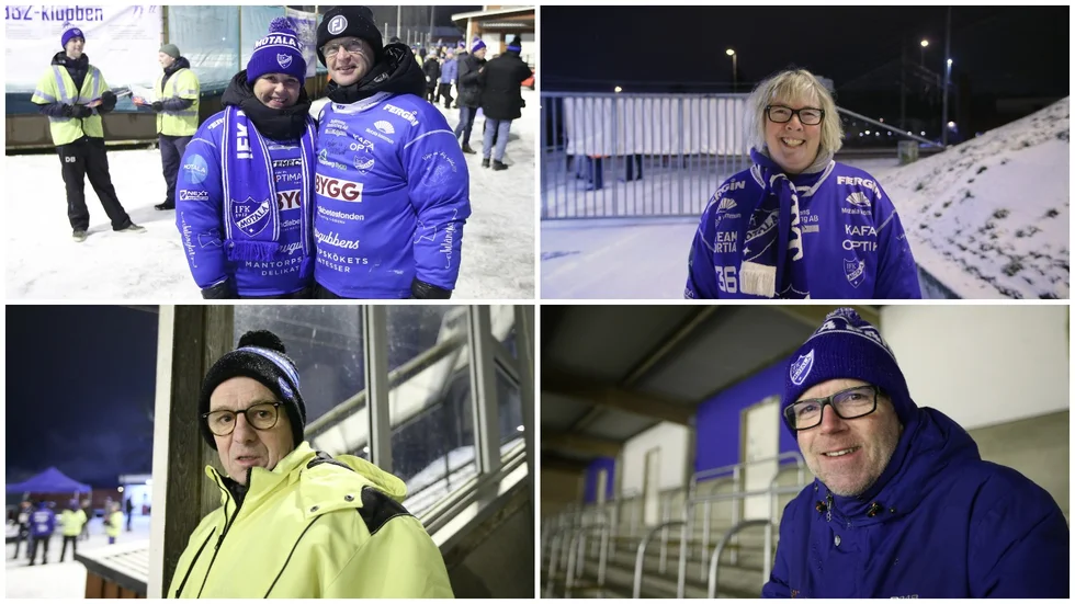 Åsa och Hans Hulthammar, Jenny "Bandyprästen" Lindhe Johannesson, Mats Höglund och Per Sandström tror, eller åtminstone hoppas, att IFK Motala tar sig till slutspel i vinter. 