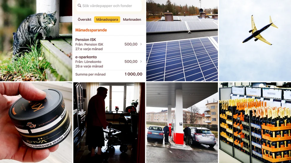 Från årskiftet träder många nya lagar och regler i kraft. Bland annat träder lagen om märkning och registrering av katter i kraft, höjd schablonskatt för ISK-sparare, höjd flygskatt, höjd skatt på alkohol och tobak.