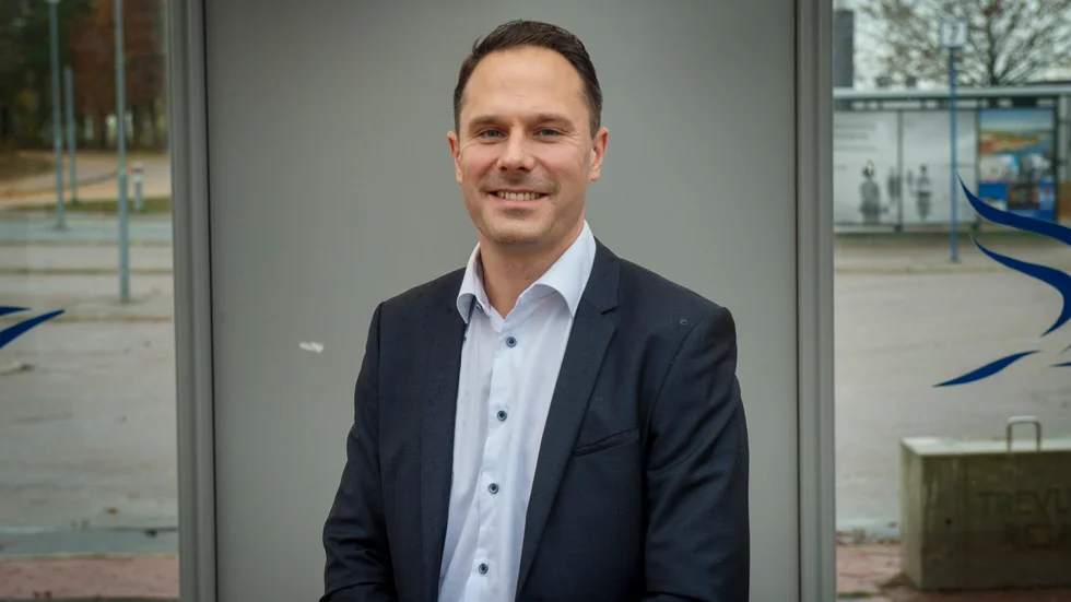 Skavstas vd Jesper Fredmark siktar högt. Skavsta ska bli landets tredje största flygplats.    