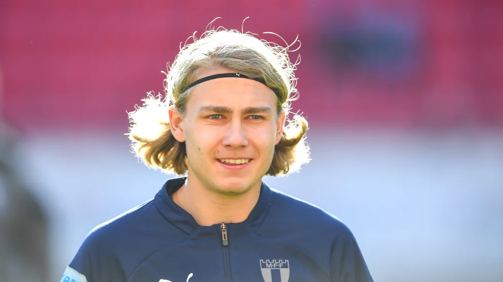 Sebastian Nanasi avgjorde för Malmö FF borta mot IFK Luleå. Arkivbild.
