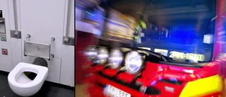 Dubbla toalettlarm – räddningstjänsten fick rycka ut