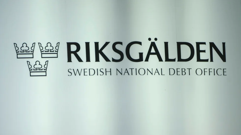 Riksgäldens nettoutlåning till myndigheterna var 3,6 miljarder kronor lägre än prognos. Arkivbild.