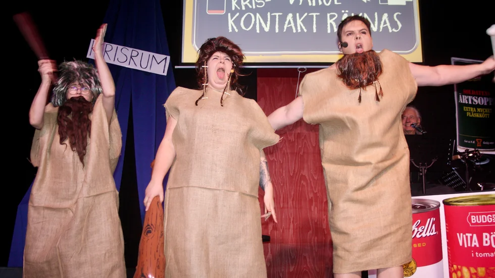 Vildarna Carina Söderström, Susanne Högberg och Thomas Jonsson.