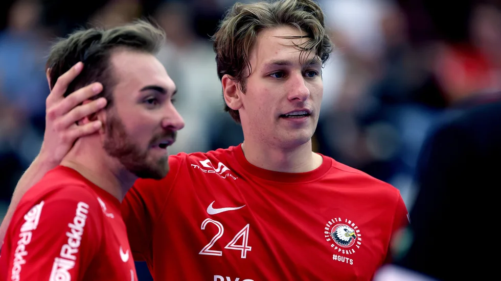 Andreas Stefansson (t h) har inlett en dialog med Storvreta om en förlängning av hans kontrakt som går ut i april.