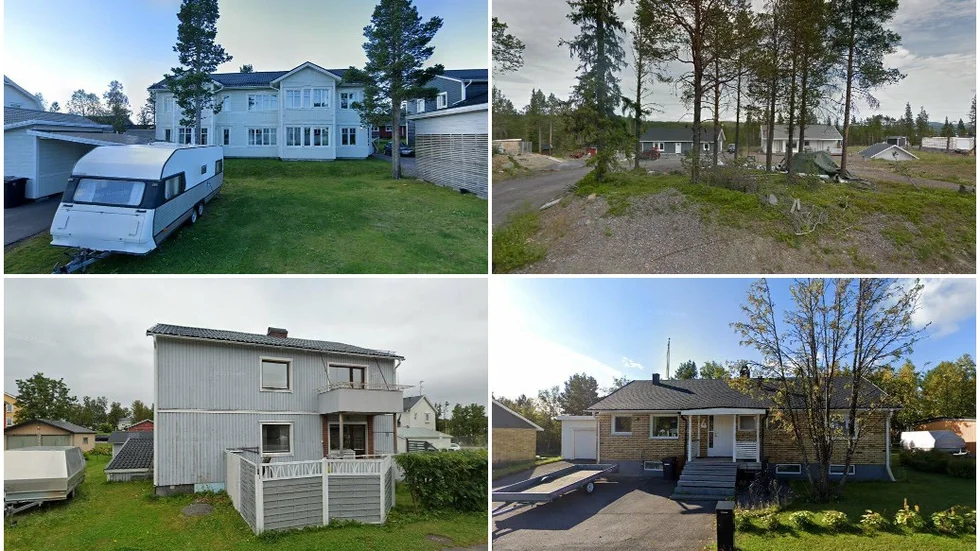 Alpvägen 5A, Norra Vägen 42C, Parkgatan 11 och Movägen 4