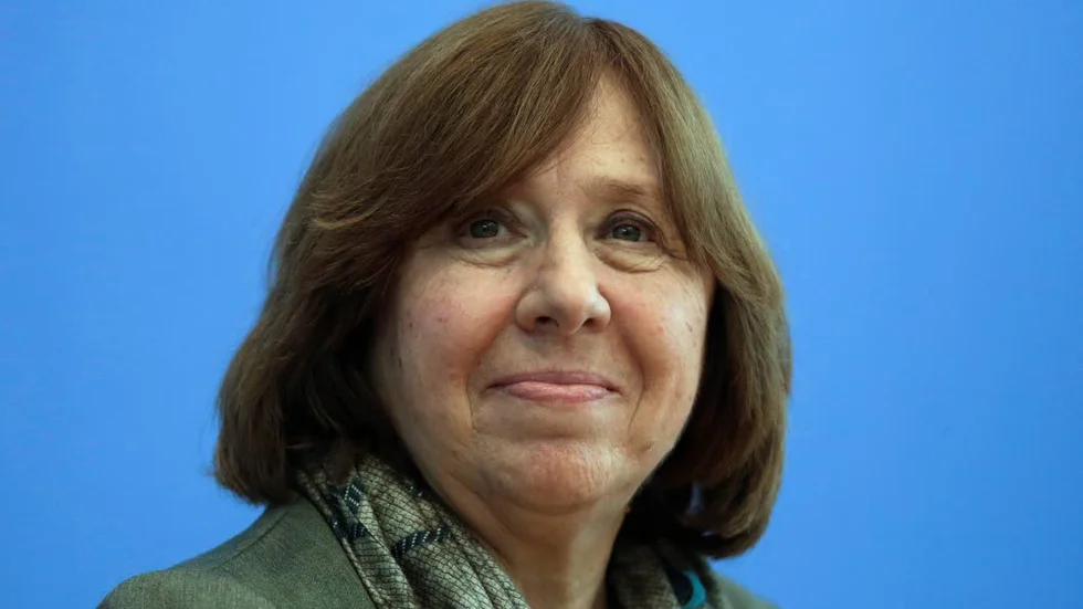 PRISAD. Svetlana Aleksijevitj var en favorit som höll.