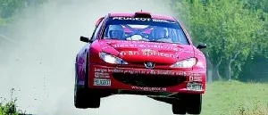 Rallyfinal  
i Östgötaskogarna