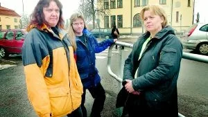 Tog initiativet. Kristin Uddman Andersson, Annette Ivarsson och Susanne Schloenzig var pådrivare för att få i gång en utbildning som kunde leda till ett arbete med människor.Foto: ANDERS LILJEGREN