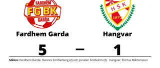 Formstarka Fardhem Garda tog ännu en seger